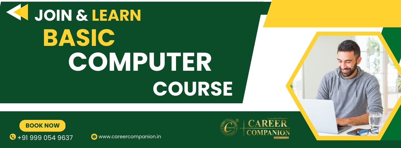 Best Basic Computer Course Institute in Delhi !